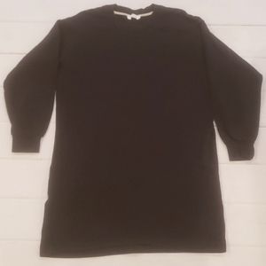 Everlane sweatshirt dress, Size L, black